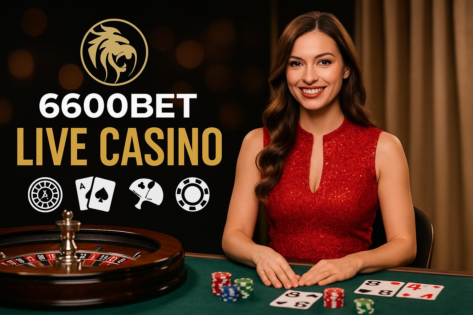 O 6600BET Live Casino lança promoções regularmente